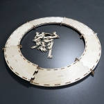 Hacker-Model MC24230DR3A - H0 - Rondela, 2-gleisig für Märklin R 437,5/515 mm, 360° - Aufbaukreis